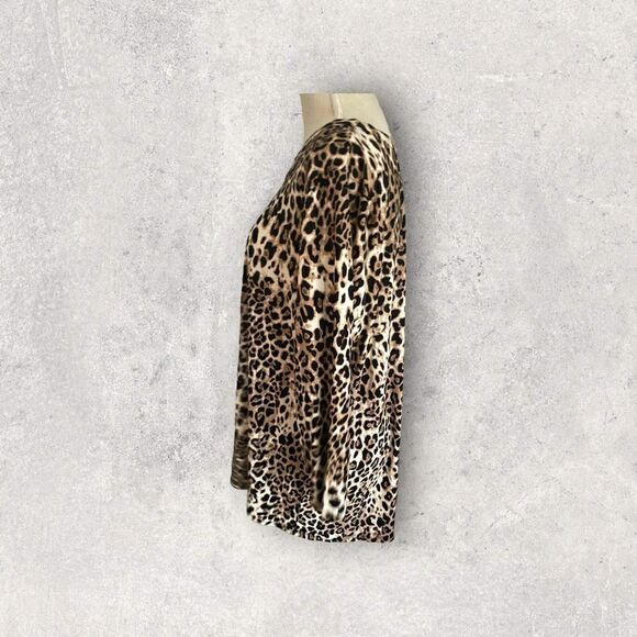 Anne Klein | NWT Women’s Long Length Animal Print Tunic Size XL - Picture 5 of 8